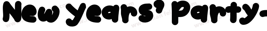 New Years’ Party字体转换